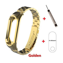 mi band 3 replacement Metal Strap wrist strap Stainless Steel Bracelet Wristbands MiBand 3 strap for Xiaomi mi band 3