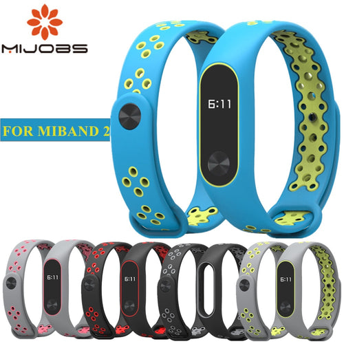 Mi Band 2 Strap Bracelet wrist strap for Xiaomi mi band 2 watch xiomi Mi band2 accessories smart bracelet sport Silicone Strap