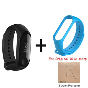 Original Xiaomi Mi Band 3 Band3 Smart Wristband Bracelet 0.78" OLED Touchscreen 5ATM Swim Reject-Call Pulse Heart Rate Step Time