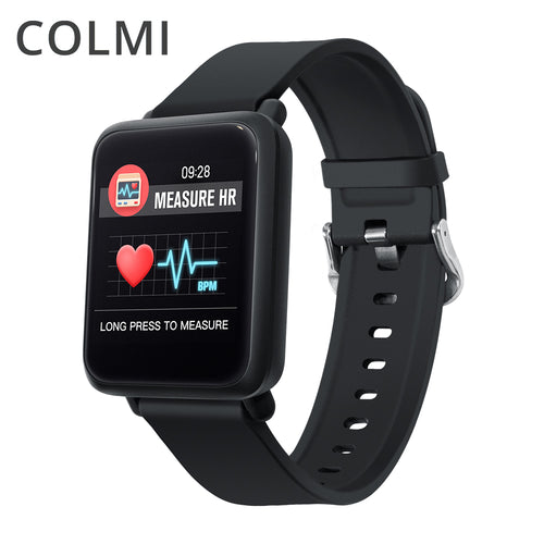 COLMI Smart Watch M28 IP68 Waterproof Bluetooth Heart Rate Blood Pressure Smartwatch for Xiao mi Android IOS Phone LINK SPORT 3