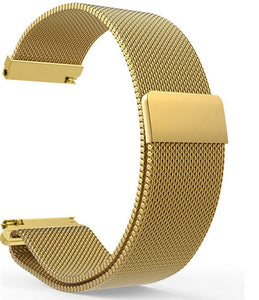 Metal Milanese Loop Band for Xiaomi Huami AMAZFIT Bip strap 20MM 22MM wrist band belt for Samsung Gear S3 Classic Frontier Strap