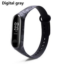 BOORUI Miband 3 Strap Mi band 3 Accessories Replacement silicone varied wrist strap for xiaomi mi 3 smart bracelets