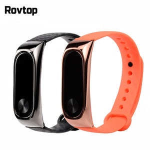Rovtop For Xiaomi Mi band 2 Strap Smart Wristband Bracelet Wrist Strap For Xiaomi Miband 2 Bracelet Smart Band Accessories