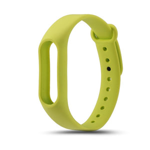 Rovtop Fashion Bracelets For Xiaomi Mi Band 2 Sport Watch Strap Silicone Wrist Strap For Xiaomi MiBand2 Bracelet Wriststrap Z2