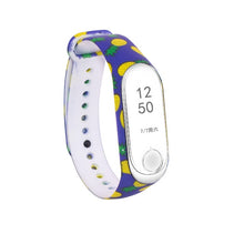 Tonbux Silicone Strap For Xiaomi Mi Band 3 Colorful Straps For Xiaomi Miband 3 Smart Bracelet Replacement Strap For Mi Band 3