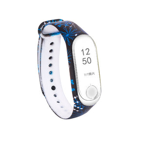 Tonbux Silicone Strap For Xiaomi Mi Band 3 Colorful Straps For Xiaomi Miband 3 Smart Bracelet Replacement Strap For Mi Band 3