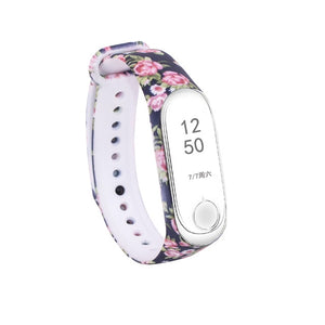 Tonbux Silicone Strap For Xiaomi Mi Band 3 Colorful Straps For Xiaomi Miband 3 Smart Bracelet Replacement Strap For Mi Band 3