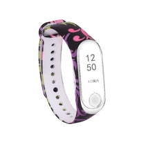 Tonbux Silicone Strap For Xiaomi Mi Band 3 Colorful Straps For Xiaomi Miband 3 Smart Bracelet Replacement Strap For Mi Band 3