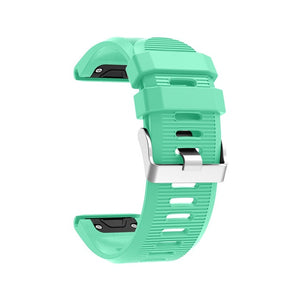 26 22 20MM Watchband Strap for Garmin Fenix 5X 5 5S 3 3HR D2 S60 GPS Watch Quick Release Silicone Easyfit Wrist Band Strap