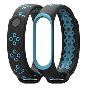 Mijobs Strap for Mi Band 3 Accessories Sport Bracelet Strap for Xiaomi mi Band 3 Wrist Straps Smart Silicone Watch Band Miband 3