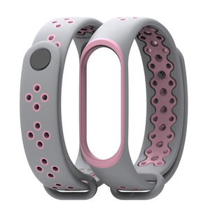 Mijobs Strap for Mi Band 3 Accessories Sport Bracelet Strap for Xiaomi mi Band 3 Wrist Straps Smart Silicone Watch Band Miband 3