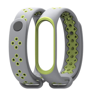 Mijobs Strap for Mi Band 3 Accessories Sport Bracelet Strap for Xiaomi mi Band 3 Wrist Straps Smart Silicone Watch Band Miband 3