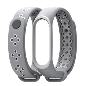 Mijobs Strap for Mi Band 3 Accessories Sport Bracelet Strap for Xiaomi mi Band 3 Wrist Straps Smart Silicone Watch Band Miband 3