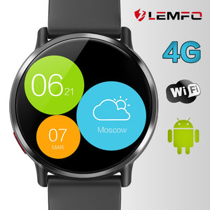 LEMFO LEM X Android 7.1 4G 2.03 Inch 900Mah 8MP Camera Waterproof Luxury Smart Watch Sport GPS Watch Smartwatch For Men