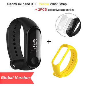 Global Version Xiaomi Mi band 3 Smart band Wristband Bracelet Mi band 3 Upgrade OLED Display Miband 3 Fitness Tracker Waterproof