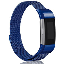 JKER Stainless Steel Magnetic Milanese Loop Band for Fitbit Charge 2 Replacement Wristband Strap for Fitbit Charge 3 Watchband