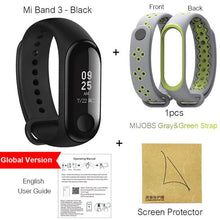 Xiaomi Mi Band 3 Miband 3 Instant Message Smart Band Watch Caller ID Waterproof OLED Touch Screen Heart Rate Monitor Bracelet