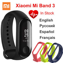 Xiaomi Mi Band 3 Miband Instant Message Caller ID Smart Bracelet Wristband Waterproof Big OLED Touch Screen Heart Rate Monitor