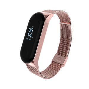 Mi Band 3 Wrist Strap Metal Screwless Stainless Steel For Xiaomi Mi Band 3 Strap Bracelet Miband 3 Wristbands Pulseira Miband3