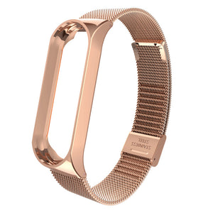 Mi Band 3 Wrist Strap Metal Screwless Stainless Steel For Xiaomi Mi Band 3 Strap Bracelet Miband 3 Wristbands Pulseira Miband3