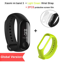 Global Version Xiaomi Mi Band 3 Smart Tracker Band 3 Xiaomi Band 3 Push Message Heart Rate Tracker Russian English Spanish Menu