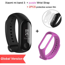 Global Version Xiaomi Mi Band 3 Smart Tracker Band 3 Xiaomi Band 3 Push Message Heart Rate Tracker Russian English Spanish Menu