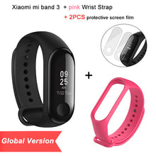 Global Version Xiaomi Mi Band 3 Smart Tracker Band 3 Xiaomi Band 3 Push Message Heart Rate Tracker Russian English Spanish Menu
