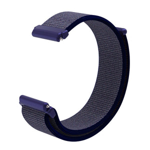 SCOMAS Replacement Woven Nylon Strap For Fitbit Versa Breathable Adjustable Closure Loop Watch Band For Fitbit Versa Smart Watch