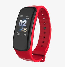 Lerbyee C1Plus Smart Band Blood Pressure Fitness Tracker Heart Rate Monitor Smart Bracelet Black Men Watch for Sport Climbing