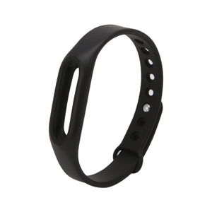 ANENG Black Silicone Wrist Band Strap Wristband Replacement Smart Watch Band For Xiaomi Mi Band 1