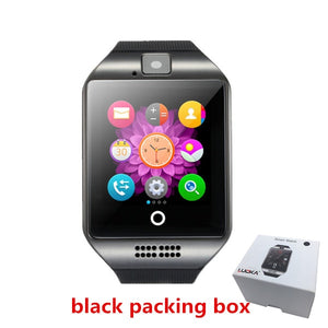 Smart watch clock Q18 SmartWatch Support Sim TF Card Phone Call Push Message Camera Bluetooth Connectivity For Android IOS Phone
