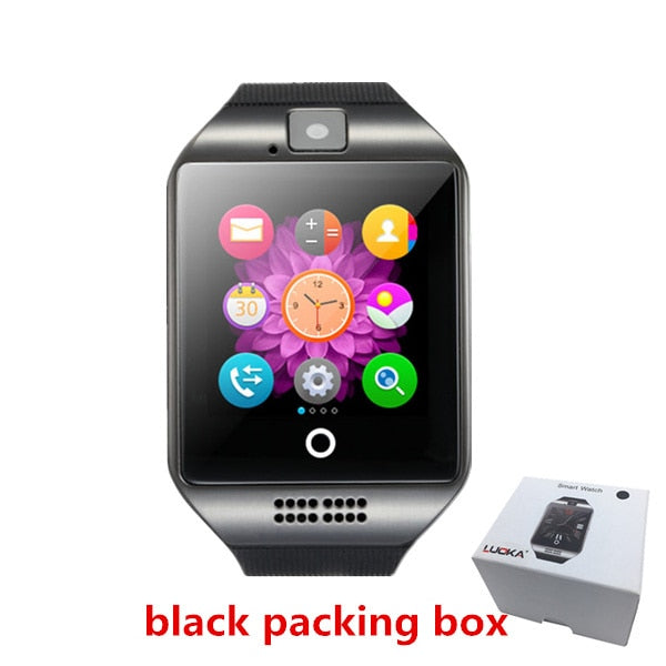 Smart watch clock Q18 SmartWatch Support Sim TF Card Phone Call Push Message Camera Bluetooth Connectivity For Android IOS Phone