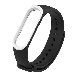 Mijobs Mi band 3 strap Silicone wrist Bracelet Strap Miband 3 Colorful Strap Wristband Smart Band mi band3 For Xiaomi Mi Band 3
