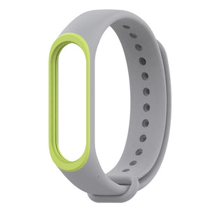 Mijobs Mi band 3 strap Silicone wrist Bracelet Strap Miband 3 Colorful Strap Wristband Smart Band mi band3 For Xiaomi Mi Band 3