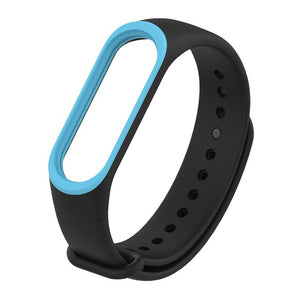 Mijobs Mi band 3 strap Silicone wrist Bracelet Strap Miband 3 Colorful Strap Wristband Smart Band mi band3 For Xiaomi Mi Band 3
