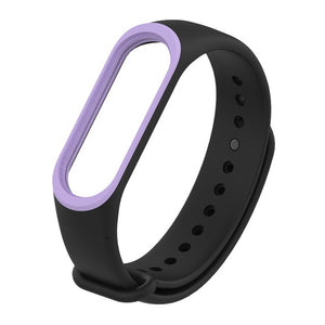 Mijobs Mi band 3 strap Silicone wrist Bracelet Strap Miband 3 Colorful Strap Wristband Smart Band mi band3 For Xiaomi Mi Band 3