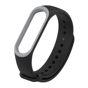 Mijobs Mi band 3 strap Silicone wrist Bracelet Strap Miband 3 Colorful Strap Wristband Smart Band mi band3 For Xiaomi Mi Band 3