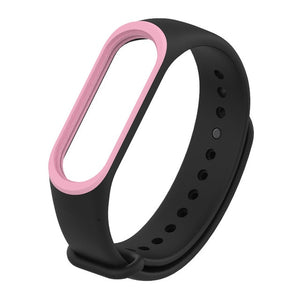 Mijobs Mi band 3 strap Silicone wrist Bracelet Strap Miband 3 Colorful Strap Wristband Smart Band mi band3 For Xiaomi Mi Band 3