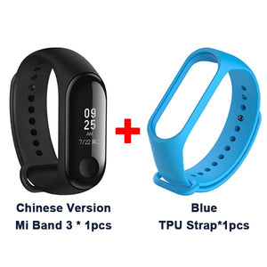 Original Xiaomi Mi Band 3 Global Version Smart Bracelet Multi Language Miband 3 OLED Touch Screen Mi band3 Fitness Bracele