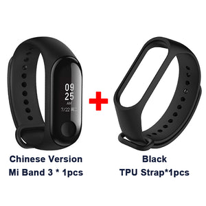 Original Xiaomi Mi Band 3 Global Version Smart Bracelet Multi Language Miband 3 OLED Touch Screen Mi band3 Fitness Bracele