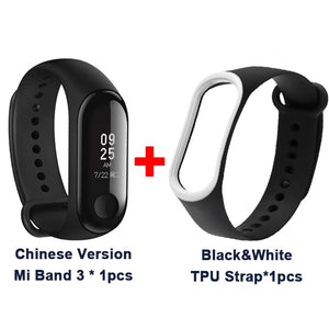 Original Xiaomi Mi Band 3 Global Version Smart Bracelet Multi Language Miband 3 OLED Touch Screen Mi band3 Fitness Bracele