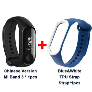 Original Xiaomi Mi Band 3 Global Version Smart Bracelet Multi Language Miband 3 OLED Touch Screen Mi band3 Fitness Bracele