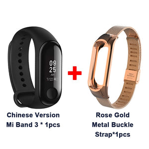 Original Xiaomi Mi Band 3 Global Version Smart Bracelet Multi Language Miband 3 OLED Touch Screen Mi band3 Fitness Bracele
