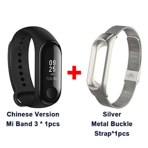 Original Xiaomi Mi Band 3 Global Version Smart Bracelet Multi Language Miband 3 OLED Touch Screen Mi band3 Fitness Bracele