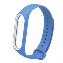 Double Color for Xiaomi Mi Band 3 Sport Strap Silicone wrist strap For xiaomi mi band 3 accessories bracelet Miband 3 Strap new