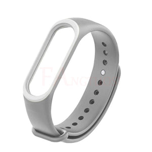 Double Color for Xiaomi Mi Band 3 Sport Strap Silicone wrist strap For xiaomi mi band 3 accessories bracelet Miband 3 Strap new