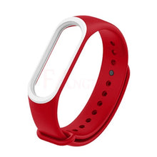 Double Color for Xiaomi Mi Band 3 Sport Strap Silicone wrist strap For xiaomi mi band 3 accessories bracelet Miband 3 Strap new