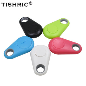 TISHRIC Hot Keyfinder Wallet Dog Cat kids GPS locator anti lost keychain Smart Search Bluetooth Tracker Tag itag Key Finder