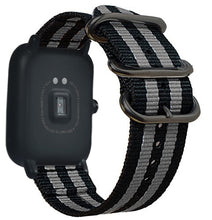 DKPLNT Colorful nylon Watchband Replacement for Amazfit Bip for Xiaomi Huami Amazfit Band Bracelet Huami Wrist Strap 20mm