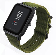 DKPLNT Colorful nylon Watchband Replacement for Amazfit Bip for Xiaomi Huami Amazfit Band Bracelet Huami Wrist Strap 20mm